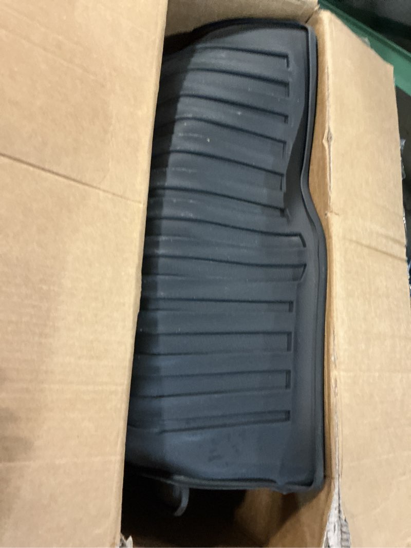 Condition photo showing Good Condition for floor mats for 2020-2025 2026 ford explorer 7 seat accessories, cargo mat with backrest mat all weather tpe waterproof for ford explorer 7 passenger bench seat st accessories 2025 2024 2023 20-26 | 7 seater floor mats + cargo mat