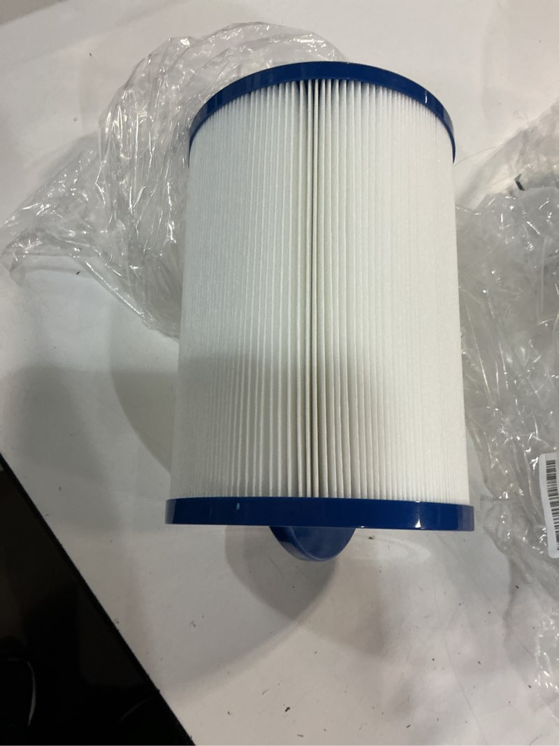 Condition photo showing Good Condition for pleatco pas40-f2m replacement cartridge for new artesian 6-inch d spa cartridge,  1  cartridge old version