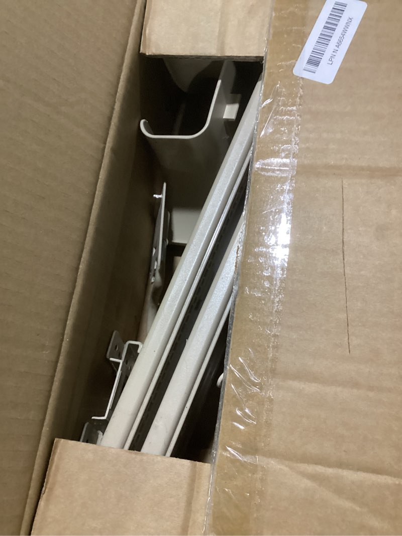 Condition photo showing Good Condition for tidyme garage tool organizer wall mount - 64 inches - sturdy storage rack with adjustable hooks, anti-rust - easy installation, 400lbs capacity - garden tool organizer (04 racks & 08 hooks) black 64" carbon steel with 4 racks & 8 hooks