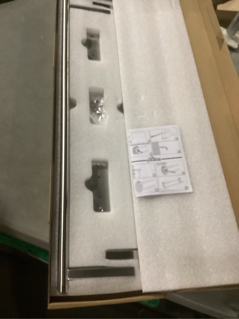 Condition photo showing Good Condition for dynasty hardware push bar panic exit device for emergency exit doors painted aluminum, with exterior lever handle