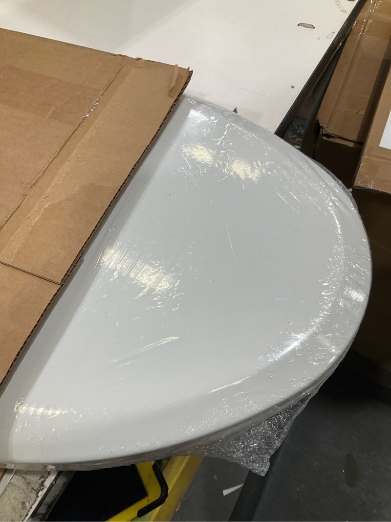 Condition photo showing Good Condition for Mayfair NextStep2 Toilet Seat with Built-In Potty Training Seat, Slow-Close, Removable that will Never Loosen, Elongated, White Elongated (1-Pack) 1-Pack