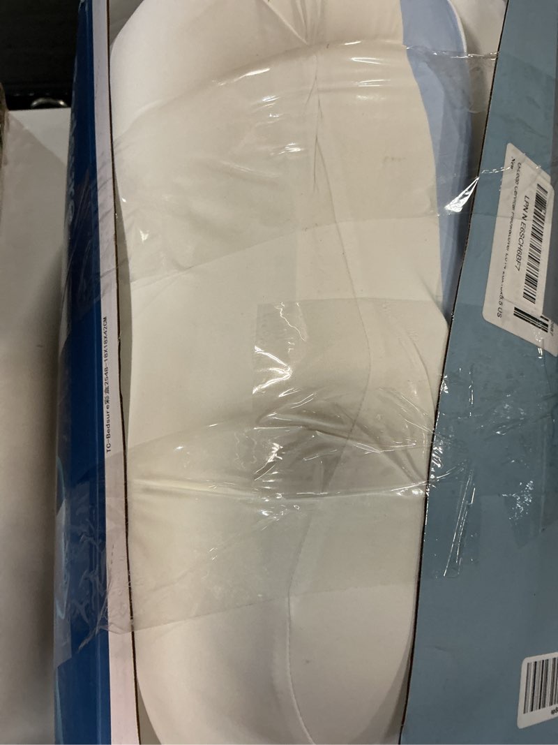 Condition photo showing As Is for bedsure cervical neck pillow - memory foam pillows for ergonomic orthopedic pillow for neck pain relief, double - sided design shape gently cradles head & provides for side & back sleepers