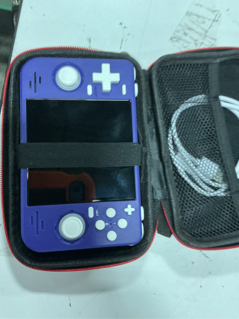 Condition photo showing Good Condition for rf40h handheld game console, 4.0" retro gaming console preloaded 20,000+ classic games, open source linux system, support wifi online play, portable pocket hand held video game (purple)