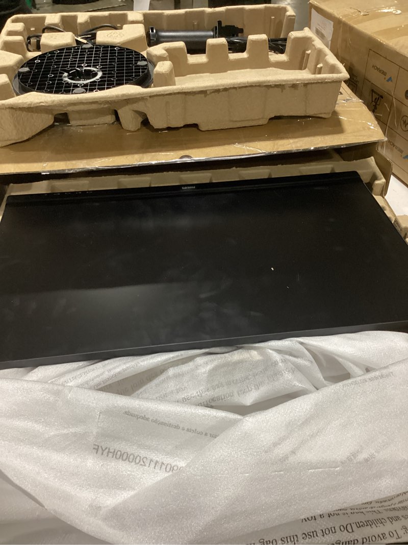 Condition photo showing Good Condition for working verified philips 24 inch 100hz computer monitor, frameless full hd (1920 x 1080), vesa, hdmi x1, vga port x1, eye care, 4 year advance replacement warranty, 241v8lb