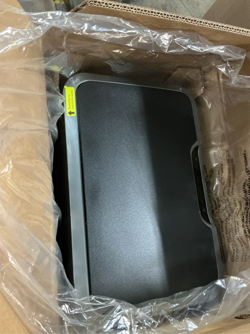 Condition photo showing Good Condition for EKO Mirage-T 50 Liter / 13.2 Gallon Touchless Rectangular Motion Sensor Trash Can, Brushed Stainless Steel Finish