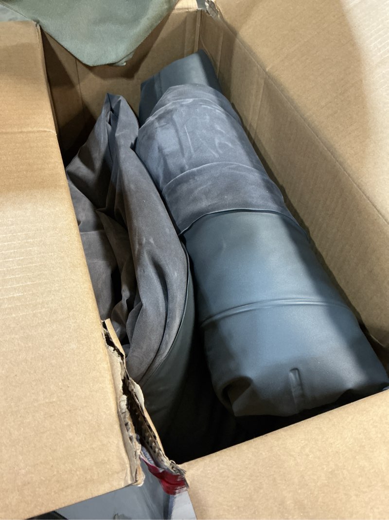 Condition photo showing Good Condition for Intex Dura-Beam Deluxe Comfort-Plush Elevated: Fiber-Tech – Queen Size – Built-in Electric Pump – 18in Bed Height – 600lb Weight Capacity 18" Grey Queen