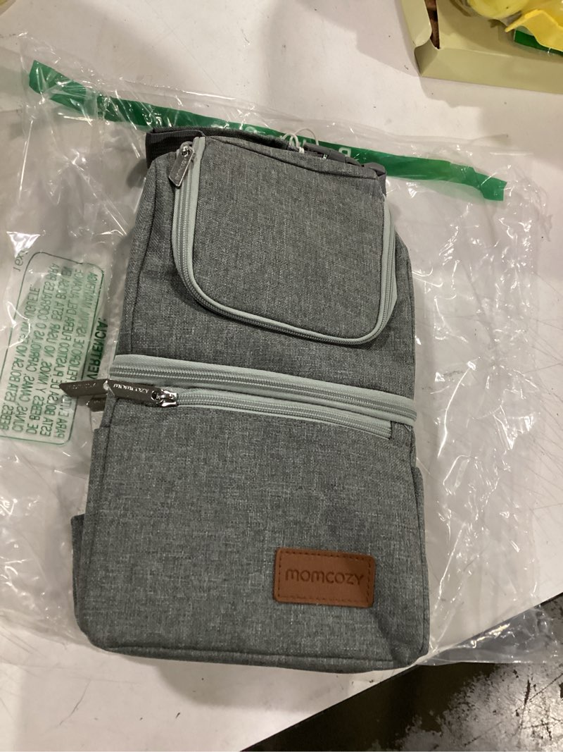 Condition photo showing Good Condition for momcozy insulated baby bottle bag, multi-function breastmilk cooler bag, fit as wine carrier or for milk bottles like dr. brown, comotomo, philips, nuk, lansinoh, etc. fashion