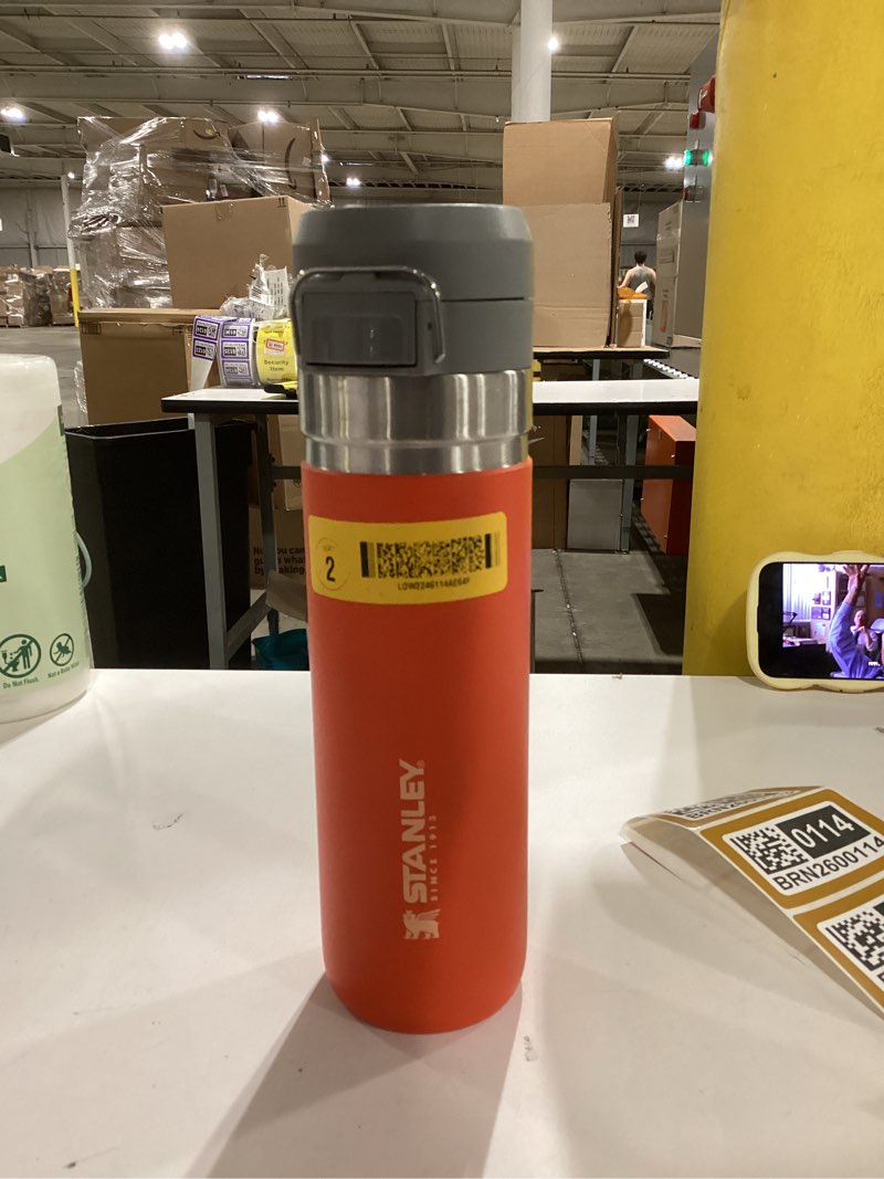 Condition photo showing As Is for Similar  Stanley Quick Flip Go Bottle 24 -fl oz Stainless steel Insulated Water bottle - Tigerlilly