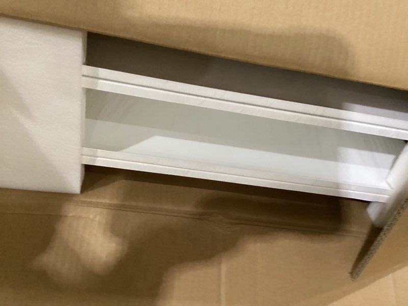 Condition photo showing Good Condition for 2x2 ft center basket led troffer panel light, 20/30/40w, 3 color options 3000k | 4000k | 5000k, dimmable drop ceiling lights, 2500/3750/5000 lumens, damp rated, 120-277v, premium (4 pack) 2x2 troffer - 4 pack