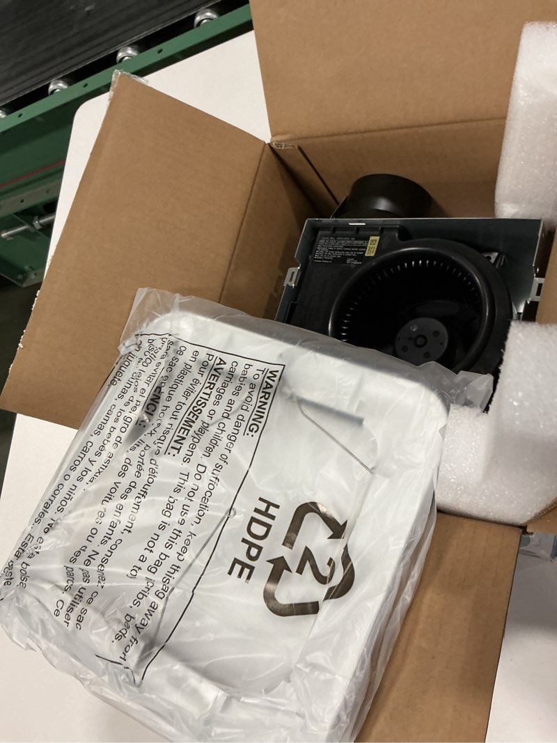 Condition photo showing New/Like New for Utilitech 1.5-Sone 70-CFM White Bathroom Fan