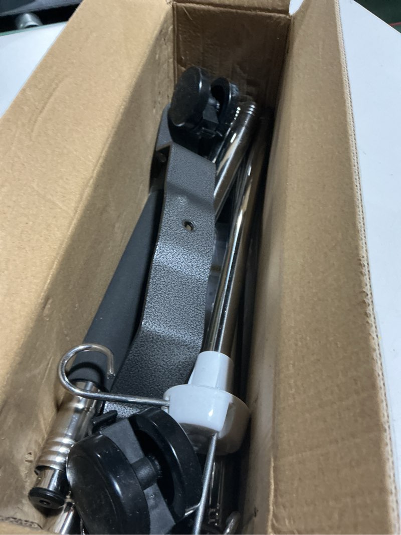 Condition photo showing As Is for iv pole with wheels,48 to 95in portable iv floor stand with 4 hooks iv bag holder stand telescopic feeding pump stand stainless steels pipe extension pole iv influsion pole (48-95in)