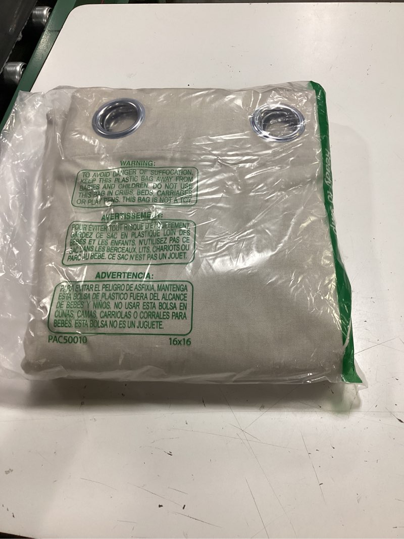 Condition photo showing Good Condition for nicetown 100% absolutely blackout linen curtains with thermal insulated white liner, 52" w, 2 pcs, beige, 108" long drapes sweep the floor decorative keep privacy panels for living room/villa/bedroom 52"w x 108"l (pack of 2) beige