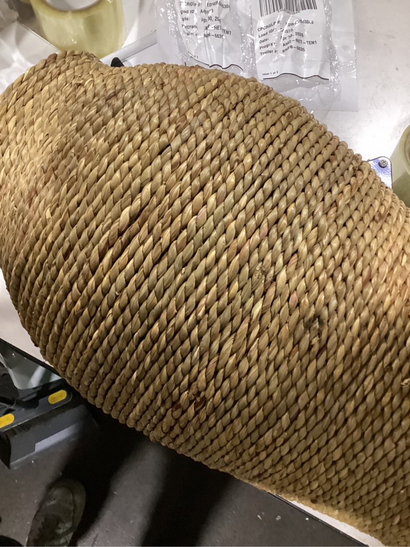 Condition photo showing Good Condition for ateret 3/8 inch by 100-feet sisal rope i natural fiber twisted sisal rope i multipurpose, lightweight, weather-resistant rope for indoor/outdoor use, rugs, marine, and diy projects (1-pack) 1 pack
