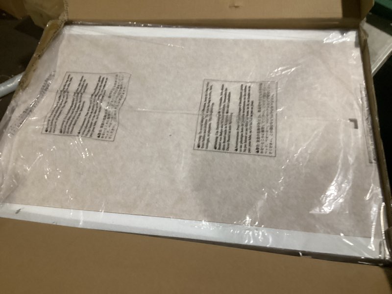 Condition photo showing New/Like New for Tektalk Felt Jigsaw Puzzle Table with 3-Tilting-Angle, Puzzle Board for Adults with Foldable Legs, Super Lightweight Portable Tables with 4 Drawers & Cover, for 1500 Piece Puzzles