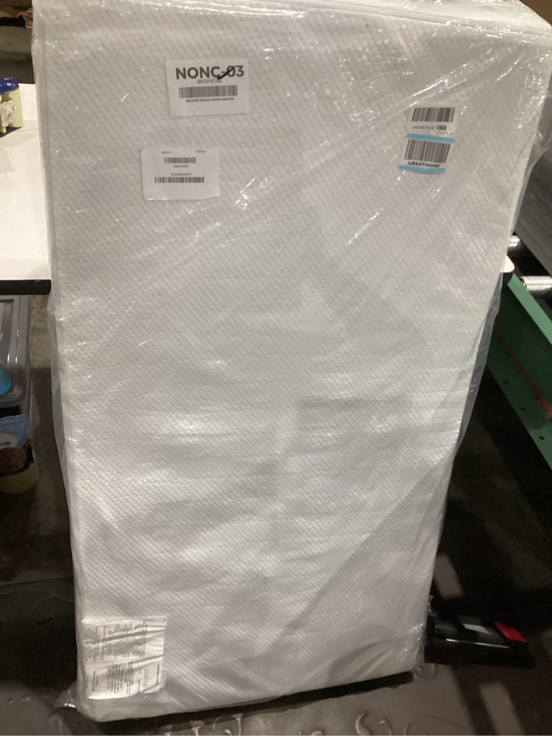 Condition photo showing As Is for white mattress  12”