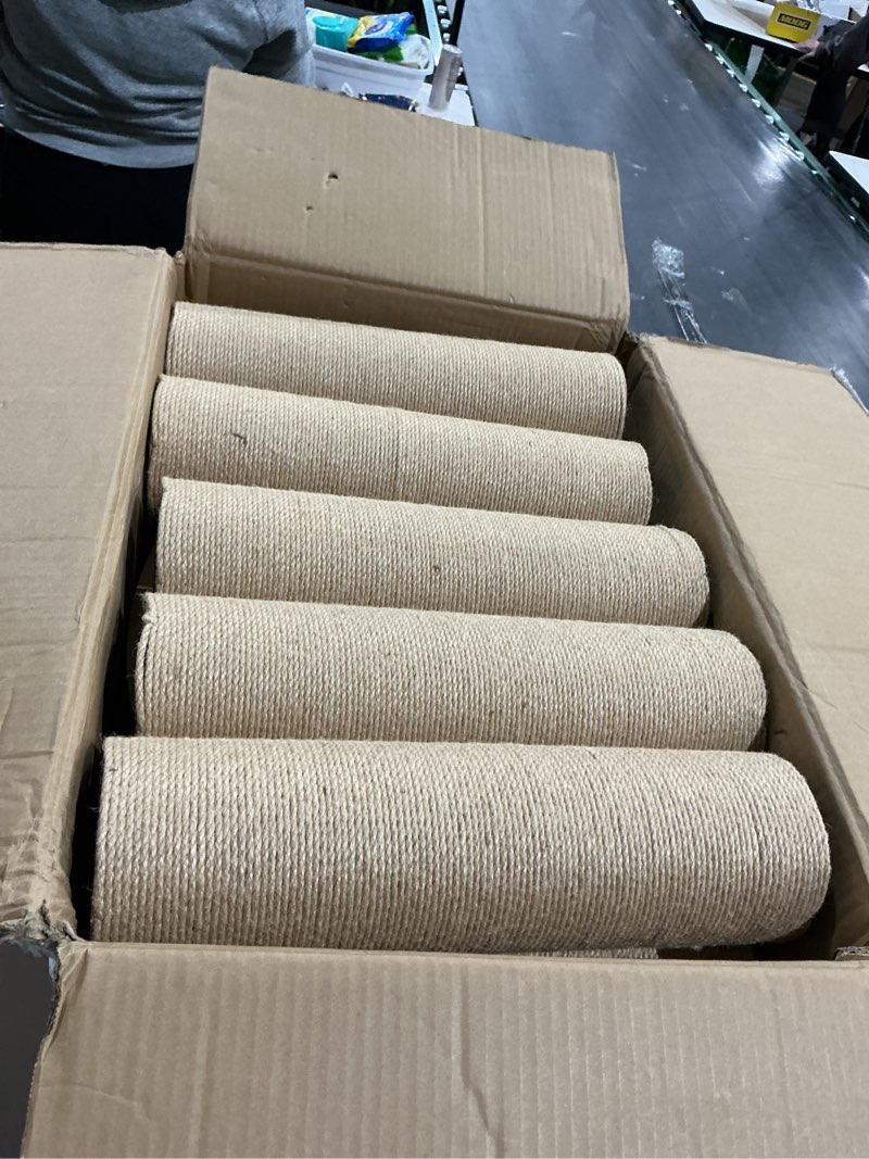 Condition photo showing As Is for (incomplete)tall cat climbing tower, modern cat tree for large cats, for indoor cats with wood cat condo, hammock and scratching post