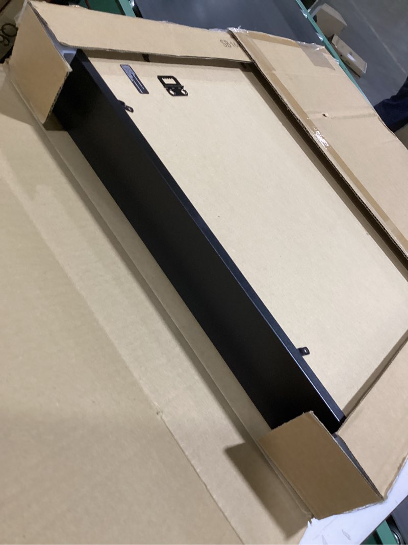 Condition photo showing Good Condition for Americanflat 16x20 Shadow Box Frame with Polished Plexiglass - Silhouette Collection - Large Shadow Box Display Case for Tabletop and Wall Display - Black with Soft Felt Back Black 16x20