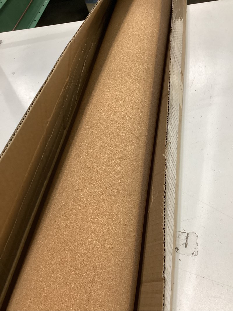 Condition photo showing Good Condition for Flipside Products Cork Roll 4' x 6' x 3MM - DIY Bulletin Board, Wall Accent, Cork Board Roll - Environmentally Friendly, Self-Healing Cork 3mm thick 48" x 72"