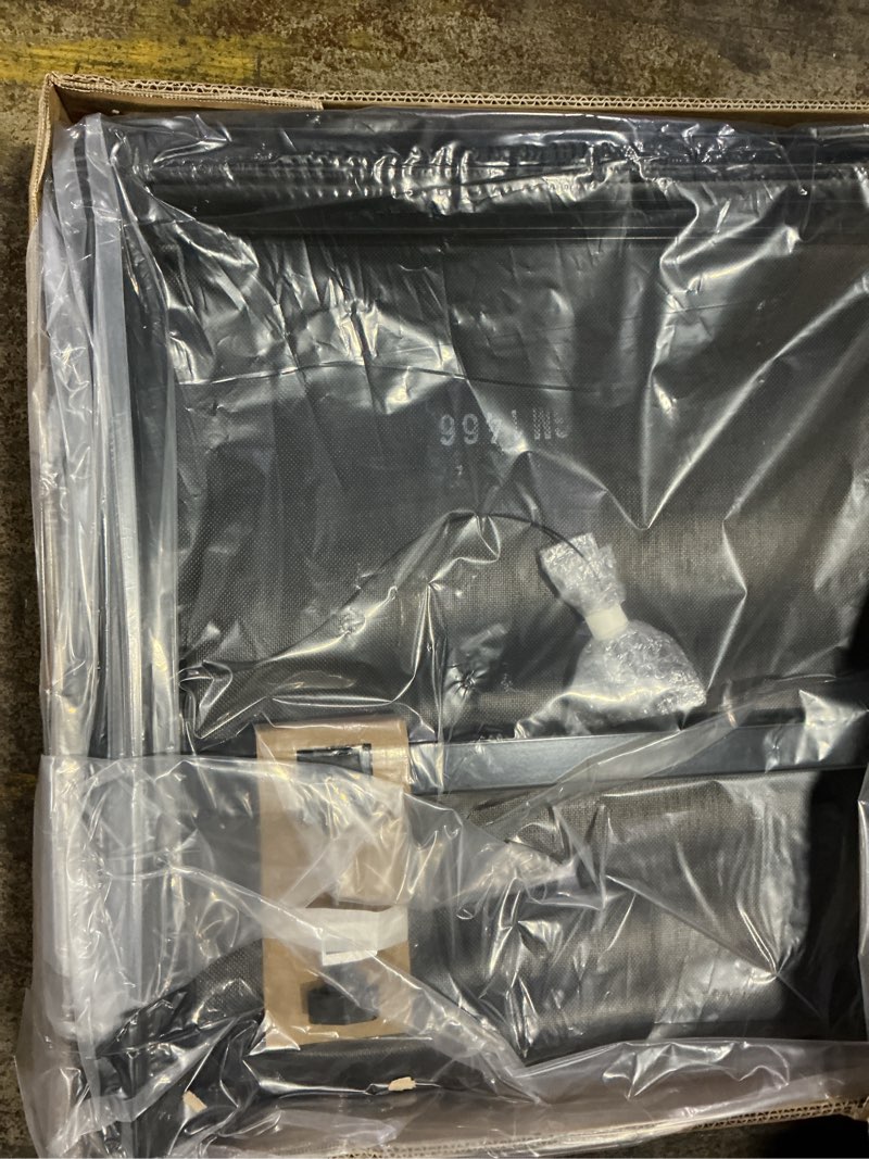 Condition photo showing New/Like New for ledkingdomus soft quad-fold truck bed cover fits for chevy silverado/gmc sierra 1500 2014-2019 (2019 legacy/ld only), 2015-2019 silverado/sierra 2500 3500 hd | 6'7" (79.4") bed without ram box 6.6ft bed soft quad-fold 2014-2019 1500/2500 3500hd