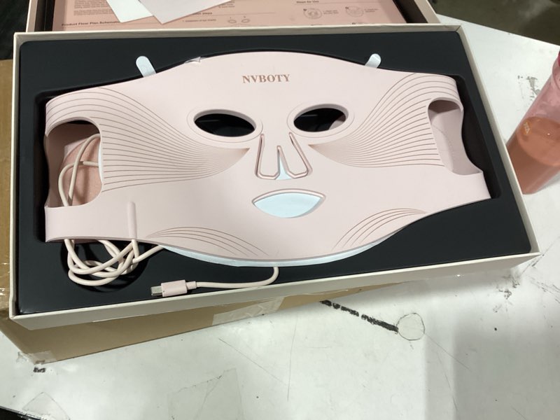 Condition photo showing As Is for similar product Hard Case Compatible for NVBOTY LED Face Mask Light Therapy