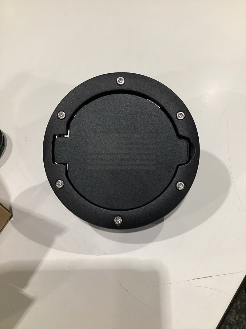Condition photo showing Good Condition for RT-TCZ Fuel Filler Door Gas Tank Cap Cover Accessories for 2007-2017 Jeep Wrangler JK & Unlimited Sport Rubicon Sahara (US Flag)
