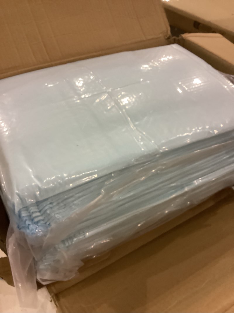 Condition photo showing New/Like New for Chucks Pads Disposable [100-Pack] Adult Incontinence Underpads 30"x 36" Extra Large Super Absorbent Protective Bed Pads, Leak-Proof Pads - Pee Pads for Kids & Adults - Dog & Puppy Training Pads