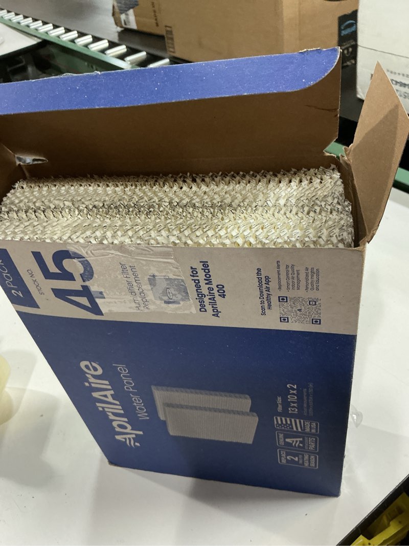 Condition photo showing New/Like New for aprilaire 45 water panel humidifier filter replacement for aprilaire whole-house humidifier models 400, 400a, 400m (pack of 2) water panel / humidifier filter 2