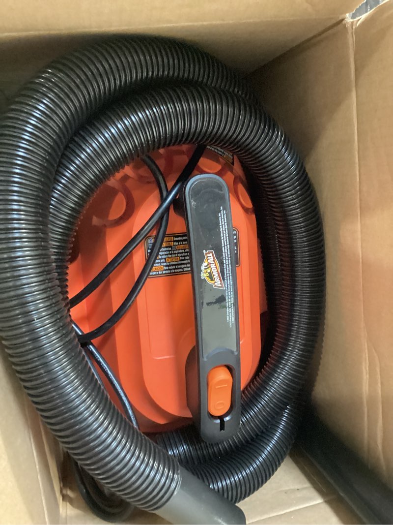 Condition photo showing Good Condition for armor all aa255w wet/dry utility vac 2.5 gallon, 2.5-gallon,120 volts (ac), orange/black update 2.5 gal