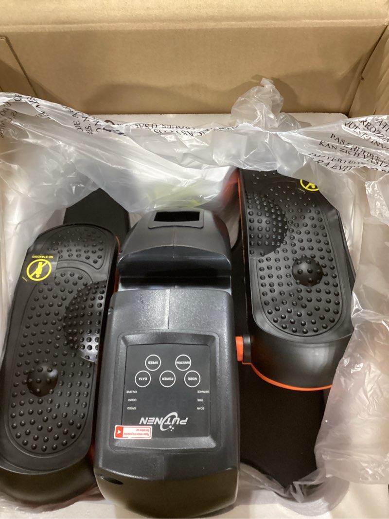 Condition photo showing New/Like New for Under Desk Elliptical Machine, Electric Elliptical Leg Exerciser for Seniors with 12 Adjustable, Portable Quiet Elliptical Exercise Machine, Seated Pedal Exerciser with Remote Control