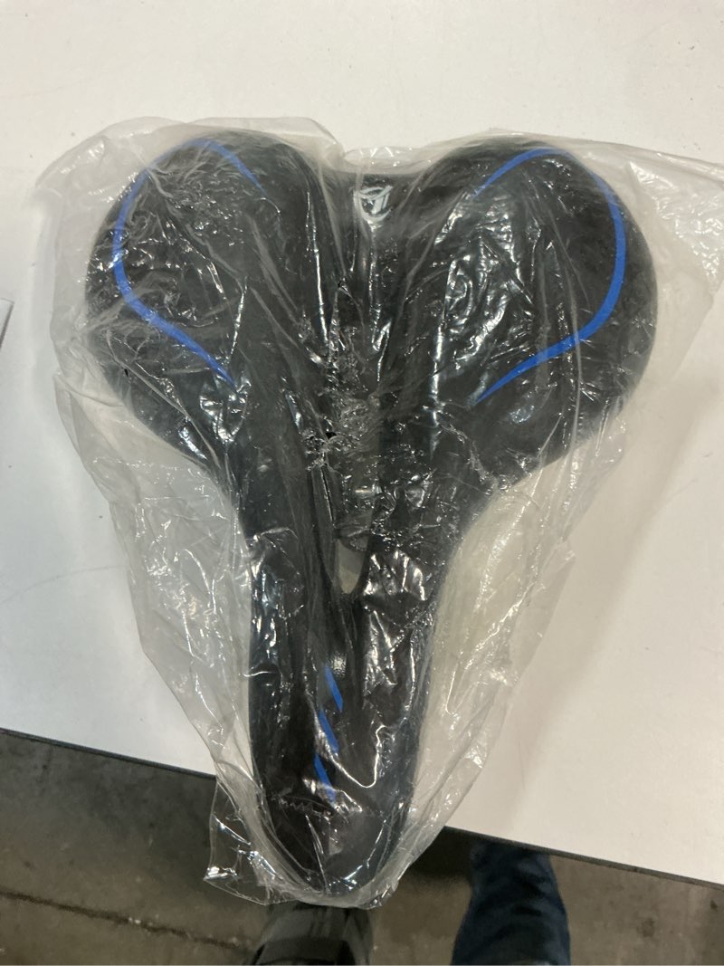 Condition photo showing Good Condition for big bum bike saddle seats cruiser suspension shock absorbing ball extra wide silica gel padded cushion bicycle cycling blue/black