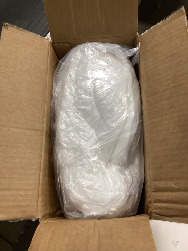 Condition photo showing As Is for QUEEN ROSE Cooling Pregnancy Pillows, U Shaped Full Body Maternity Pillow for Pregnant Support, Rayon Derived from Bamboo, Buttery Soft, Super Breathable for Hot Sleeper, Green Cooling Viscose - Green 55in