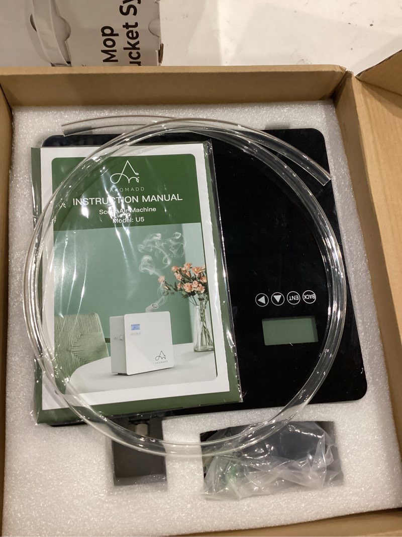 Condition photo showing Good Condition for 2025 Upgraded 3500 Sq.Ft Smart Scent Machine - HVAC System, Whole House Aroma & Hotel Collection Diffuser, Waterless Essential Oil Diffuser for Home, Office, 600ML Capacity, Cold Air Tech (Black)