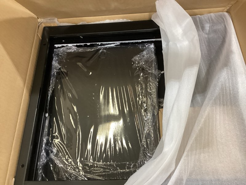 Condition photo showing New/Like New for RackPath 9U Wall Mount Network Rack Cabinet – Quiet Cooling Fan, Locking Glass Door, 17.7" Deep (450mm), Removable Locking Side Panels, Fits 19" IT & A/V Equipment