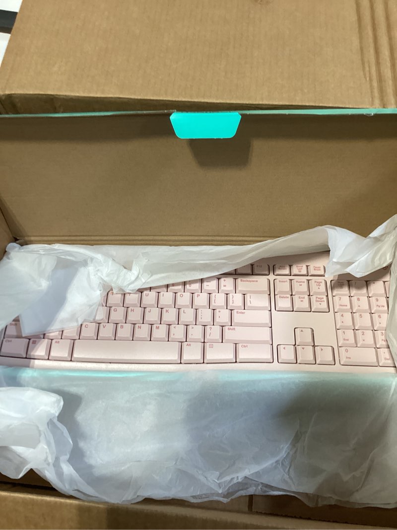 Condition photo showing Good Condition for Logitech K270 Wireless Keyboard for Windows, 2.4 GHz Wireless, Full-Size, Number Pad, 8 Multimedia Keys, 2-Year Battery Life, Compatible with PC, Laptop - Rose Rose 1 Pack Keyboard