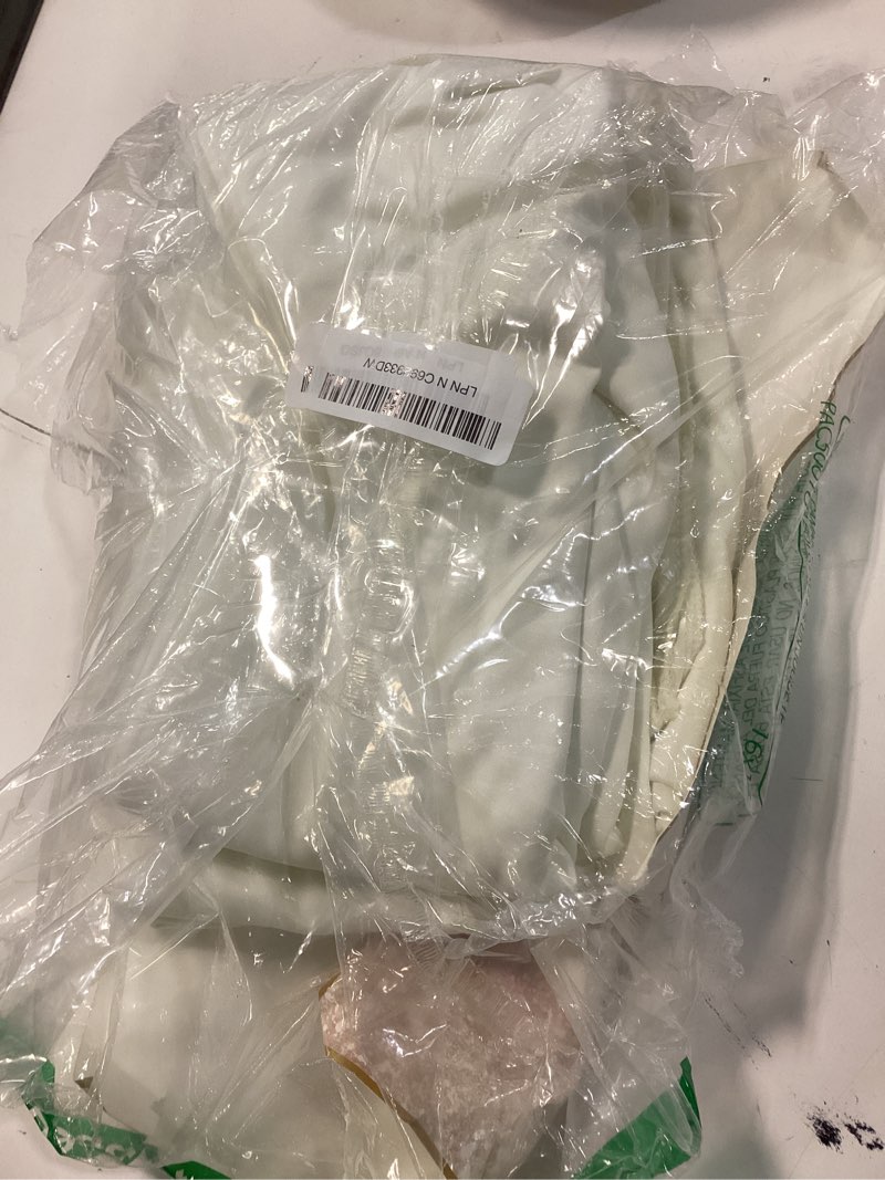 Condition photo showing Good Condition for turstin 2 pieces round satin tablecloth 120 inches overlay table cover smooth fabric table decor bright silk tablecloth for holiday dinner wedding banquet decoration (ivory) ivory 120 inches