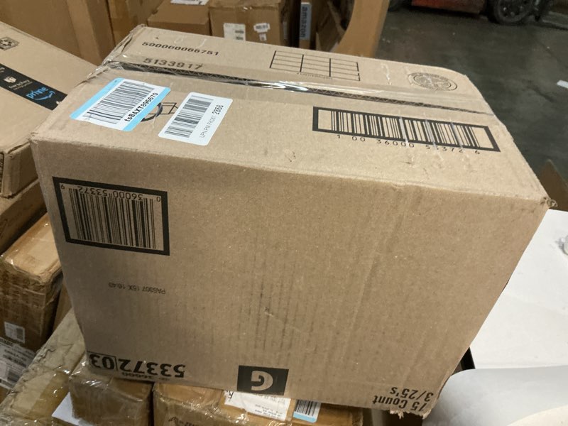 Condition photo showing New/Like New for Goodnites Girls' Nighttime Bedwetting Underwear, Size Large (68-95 lbs), 75 Ct (3 Packs of 25), Packaging May Vary Large 75