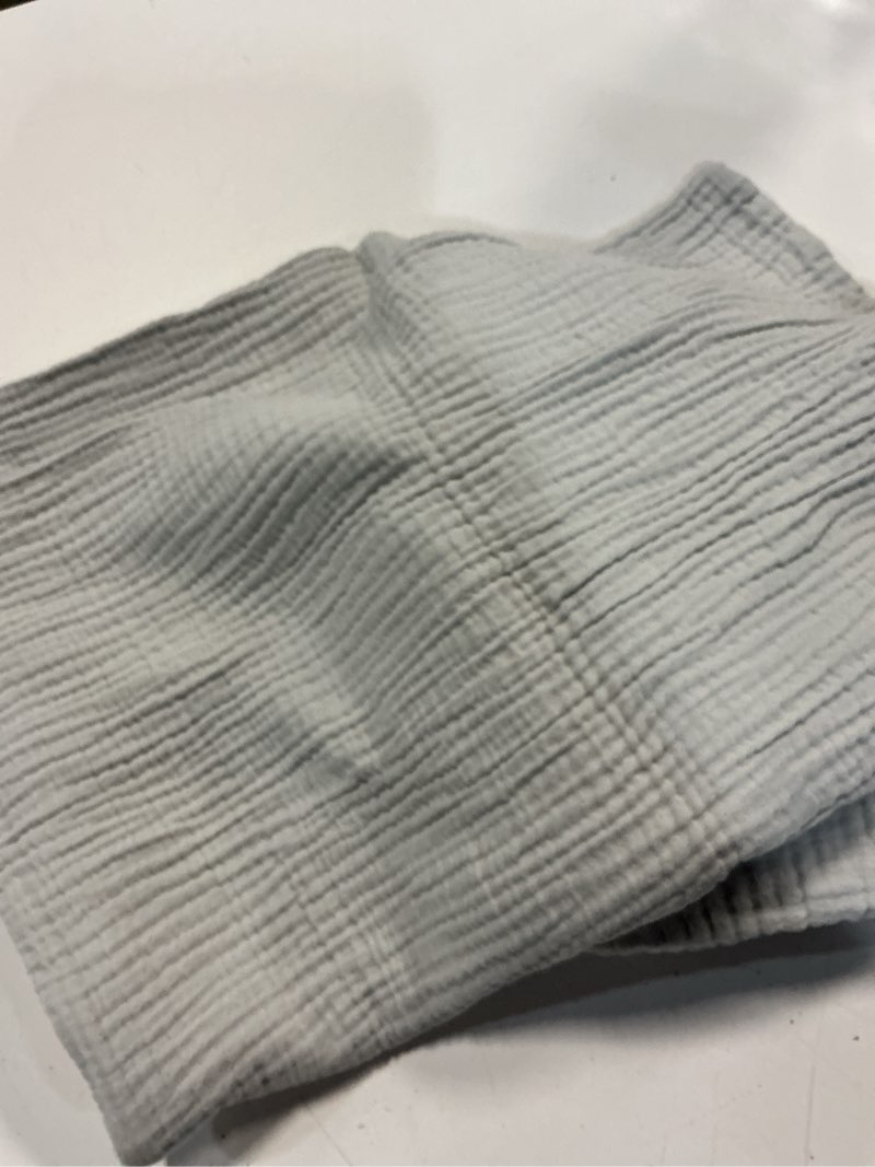 Condition photo showing Good Condition for quince organic cotton gauze sham set in mist standard size