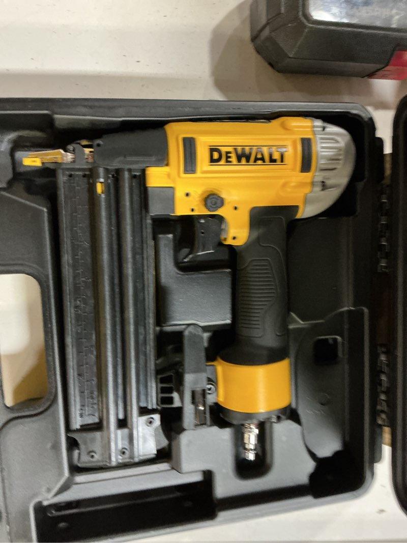 Condition photo showing Good Condition for dewalt precision point 18 ga. brad nailer