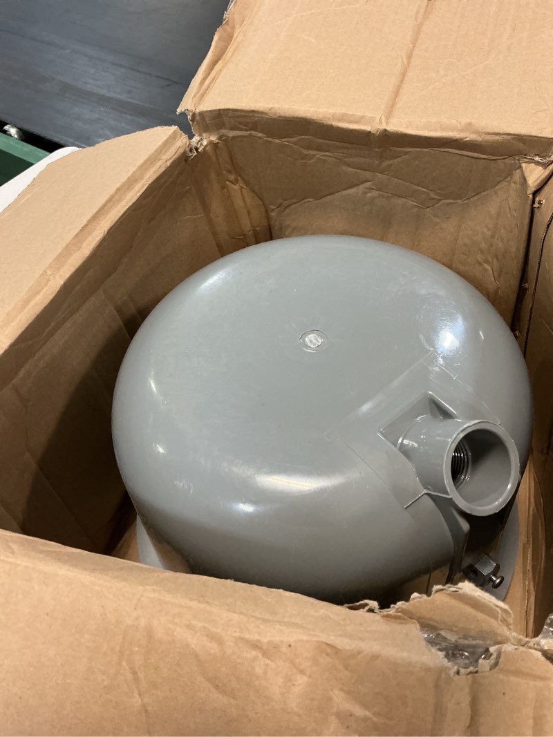 Condition photo showing As Is for 10-inch pool light niche for concrete pools and spas,inground nicheless pool spa light niche,fits pentair & hayward & jandy pool lights housing replacement