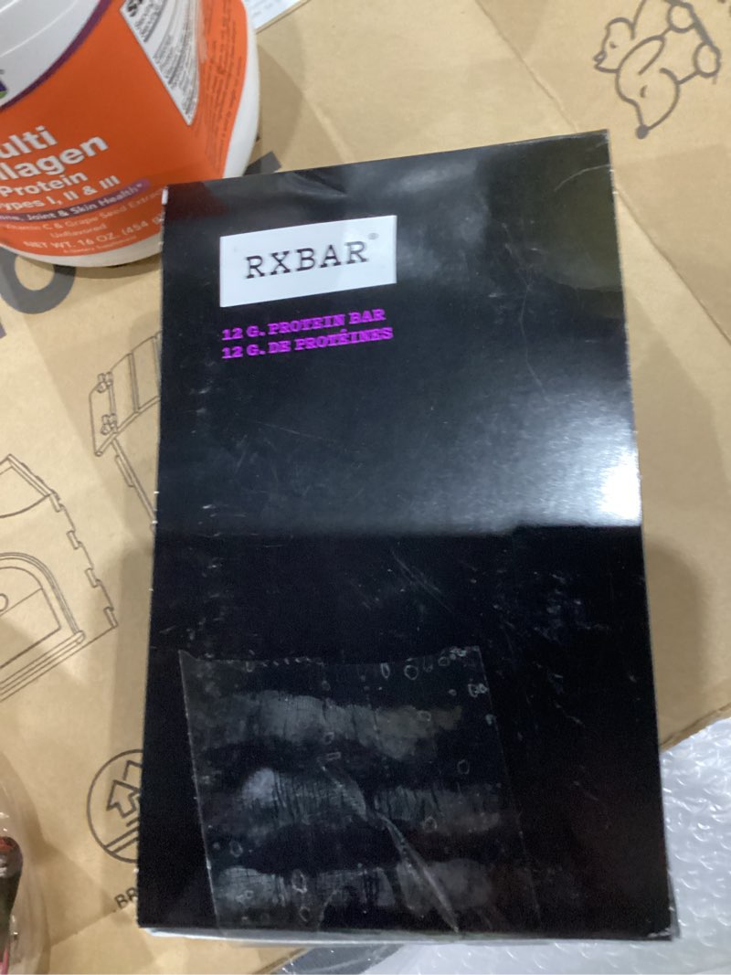 Condition photo showing New/Like New for RXBAR 12 count protein bar 