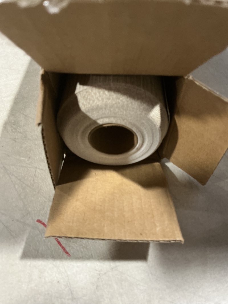Condition photo showing Good Condition for Haimin Grasscloth Wallpaper Peel and Stick 20.9in X 393in Fabric Contact Paper Wall Paper Textured Wallpaper Horizontal Stripes Look Self-Adhesive Thick Vinyl Embossed (Beige)