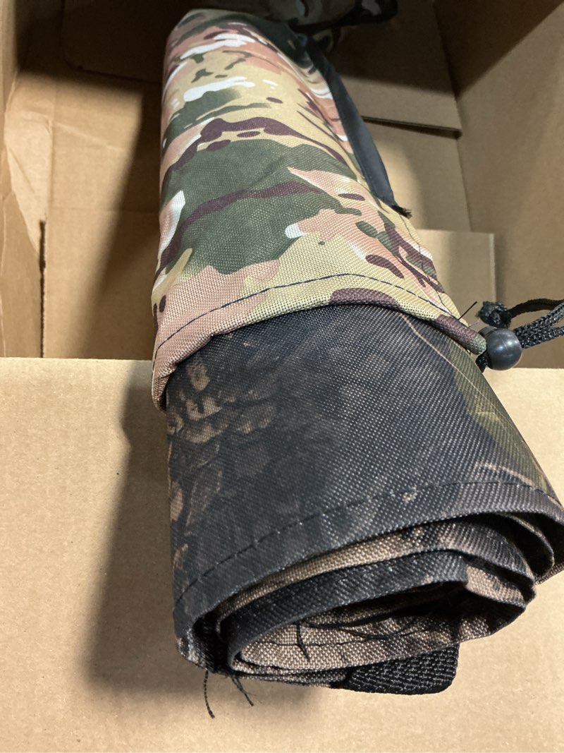 Condition photo showing As Is for Low Down Hunting Tree Mounted Seat for Turkey Hammock Chair,Camo Tree Camping Chair,Portable Hunting Saddle Stool Camo 1