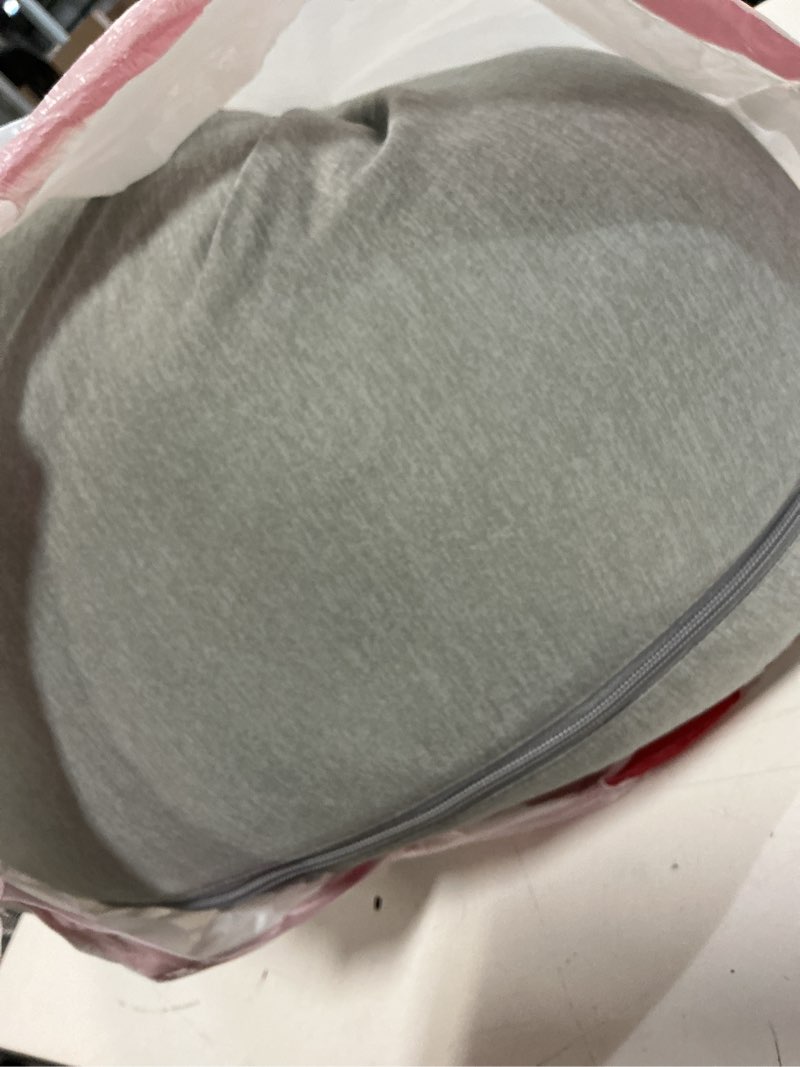 Condition photo showing Good Condition for momcozy j-shaped pregnancy pillow for sleeping with cooling cover, side sleeper support for belly, hip & leg, deep grey cooling fabric - deep grey