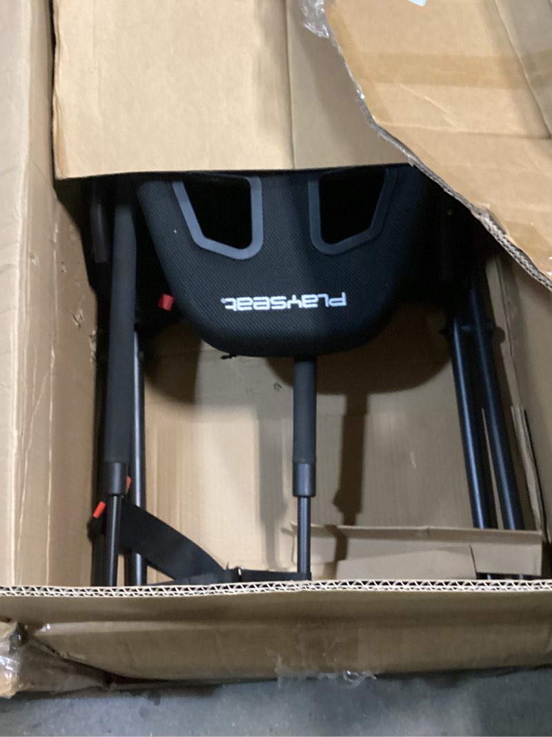 Condition photo showing As Is for playseat® challenge dd - f1® edition, foldable racing simulator cockpit, direct drive, logitech, thrustmaster, moza, fanatec, formula racing simulator