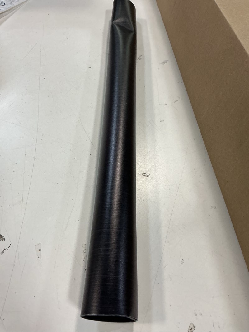 Condition photo showing As Is for Black Brushed Stainless Steel Dishwasher Magnet Skin Cover, Black Metal Pattern Front Dishwasher Cover Magnet Decoration, Stainless Steel Home Cabinet Decals Appliances Sticker - 23"L x 26"H Magnetic Black Brushed Stainless Steel 23" W x 26" H Magnetic