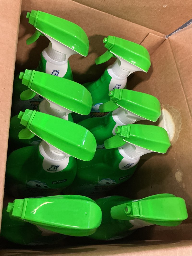 Condition photo showing Good Condition for scrubbing bubbles foaming bleach bathroom cleaner, 32 fl oz (pack of 8)