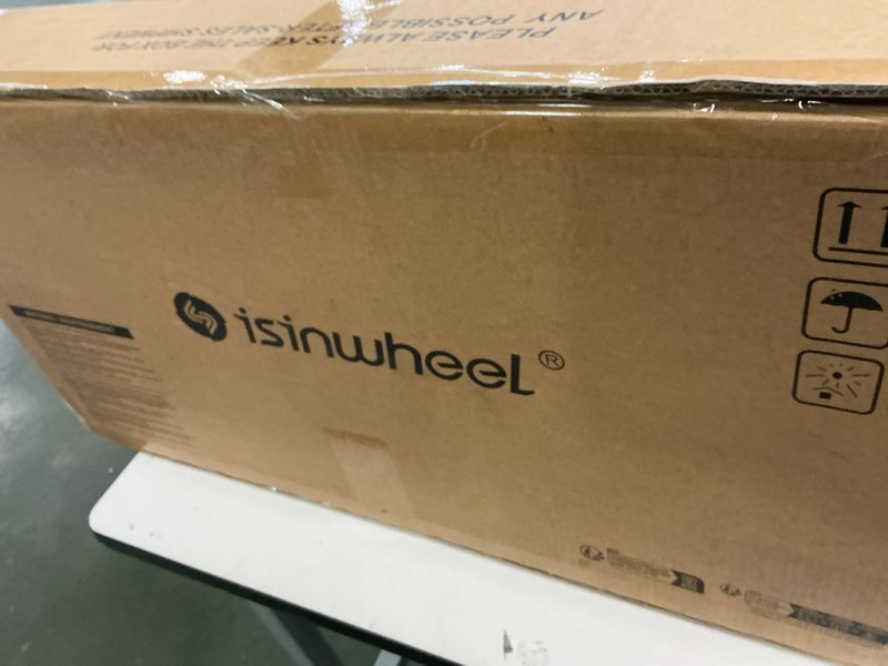 Condition photo showing New/Like New for isinwheel S4 Electric Scooter for Kids Ages 6-14, 200W Foldable Kids Electric Scooter with 3 Speeds (5/8/12 Mph), LED Display, Colorful Lights, Gift for Kid Blue