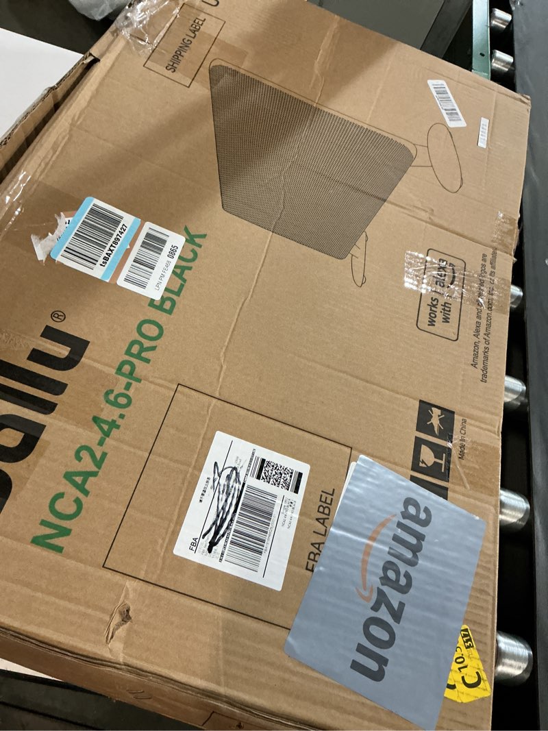 Condition photo showing As Is for Ballu Mica Infrared Panel Space Heater for Large Room,Smart Quiet Heater with Programmable Thermostat,WiFi App Control,Inverter Energy Efficient for Indoor Use,Compatible with Alexa,Black