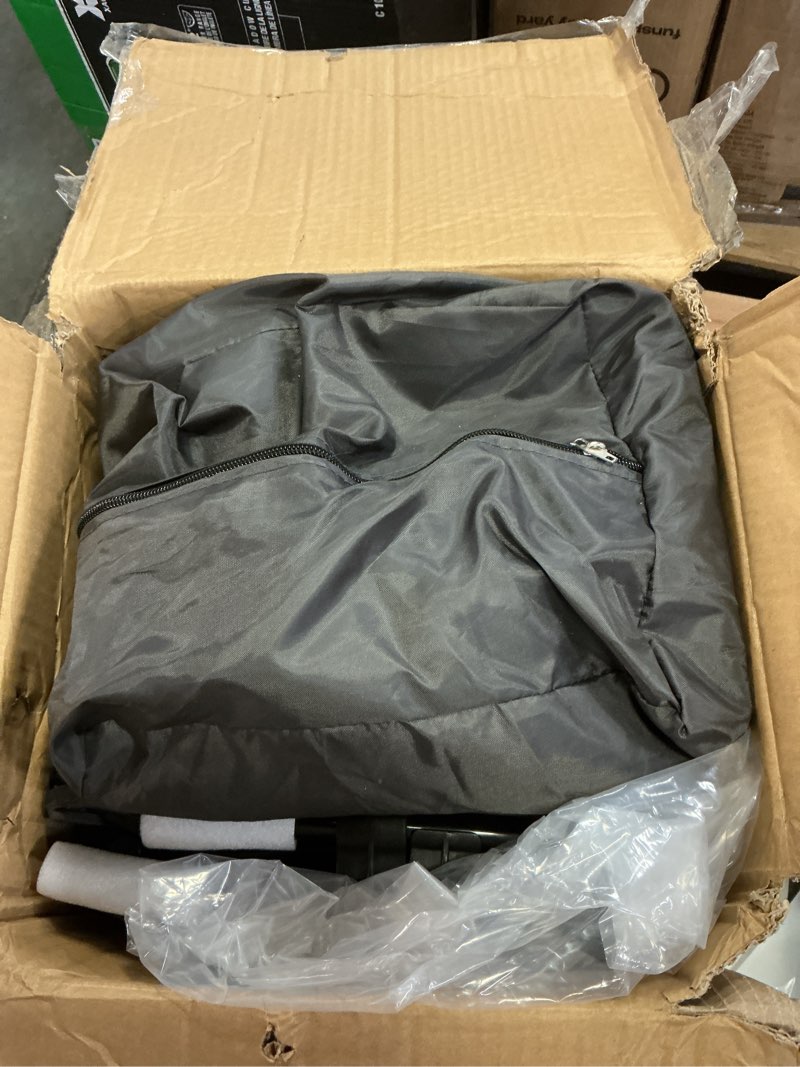 Condition photo showing As Is for elemara 5 in 1 pack and play, adjustable baby bedside bassinet sleeper,1-second setup foldable playard from newborn to toddles,bedside crib with changing table,portable travel bassinet,ziper door,gray new grey