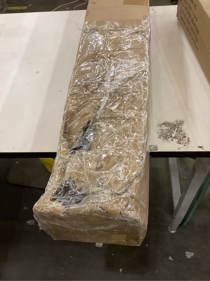 Condition photo showing As Is for Universal Retaining Wall Geogrid Roll 4' x 98' for walls up to 6 feet in height Fiberglass Geo Grid Tensile Force Value 50KN Soil Reinforcement Slope Reinforcement Pavement Repair and Crack Prevention